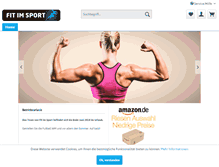 Tablet Screenshot of fit-im-sport.de